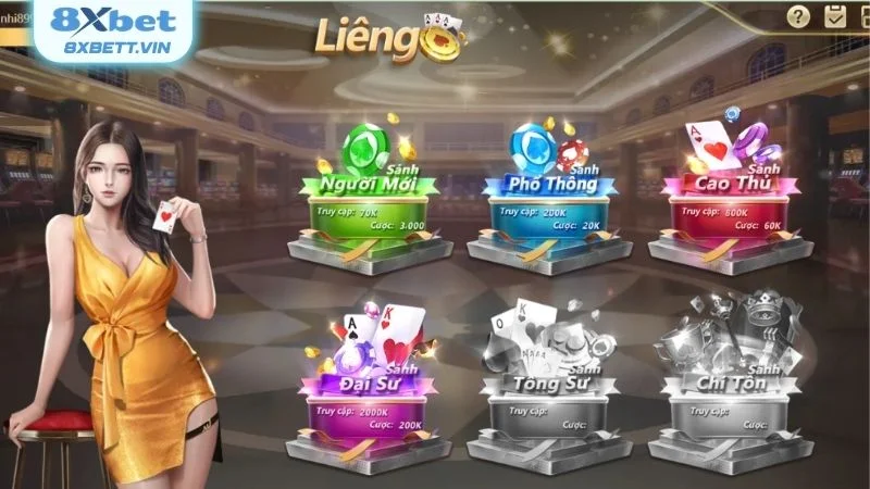 Liêng 8XBET phù hợp với những ai muốn cảm nhận sự thú vị trong từng ván